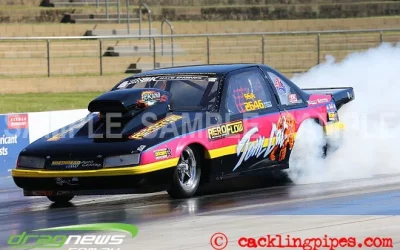 CHAMPION CAR AND DRIVER RETURN TO RACING