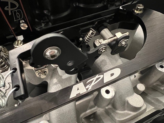 Philadelphia Racing Products/APD 4150 Billet Throttle Cable Bracket Lokar cable Black PRP-2218 Apd Bracket 2