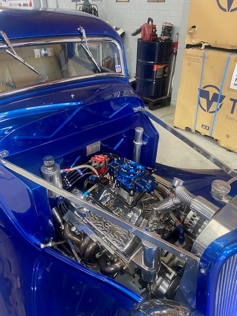 APD Billet Enforcer 650/750 gas street carb -Limited Edition BLUE APD-200510 Blue Carb 1